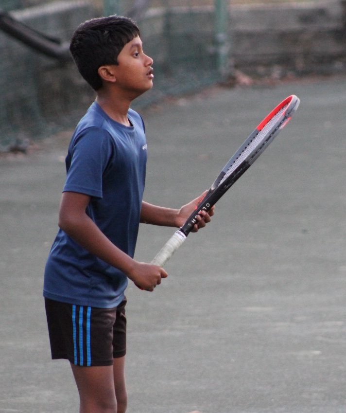 Heroes Tennis Academy clinic participants honing their skills