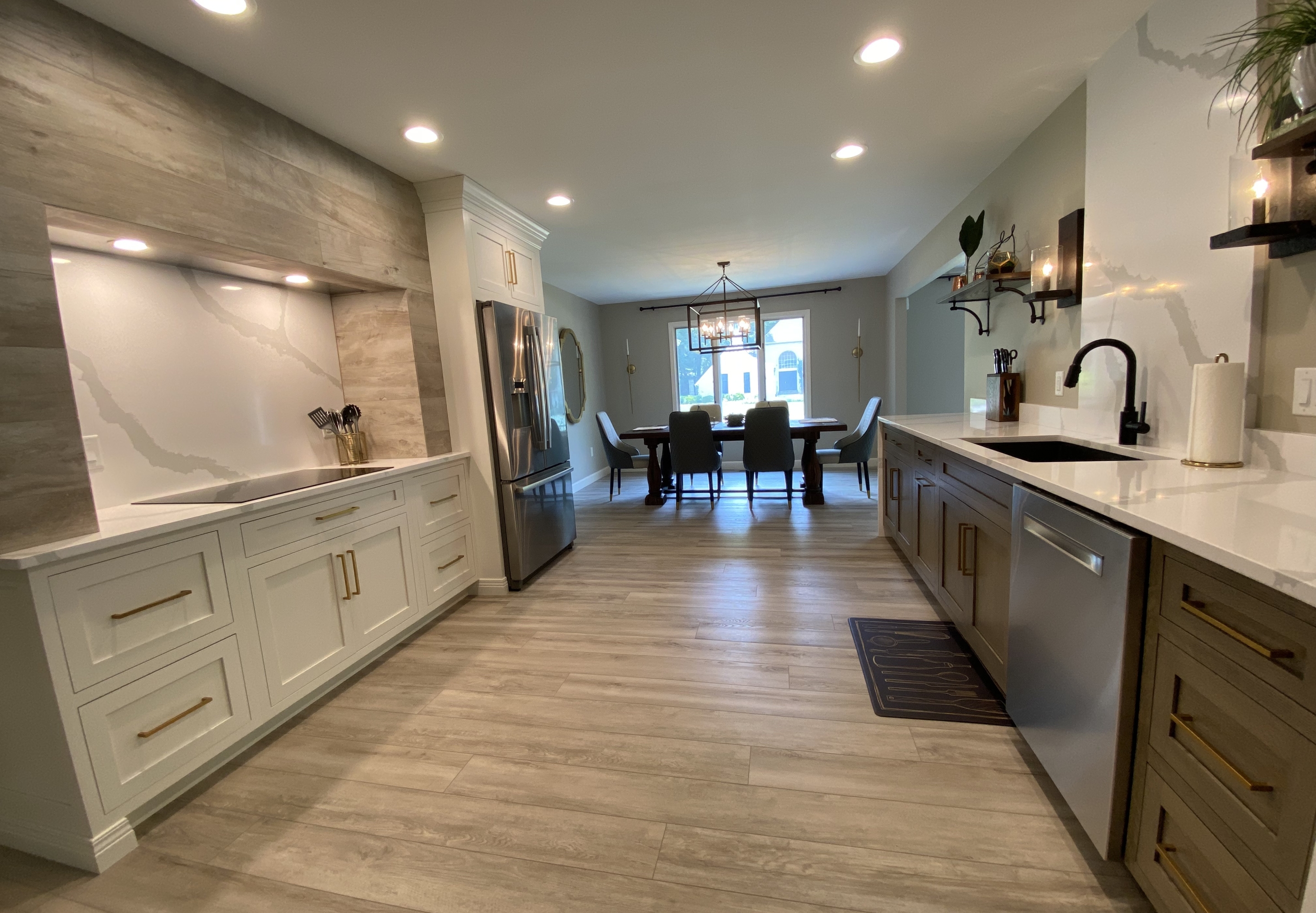 Custom kitchen cabinets