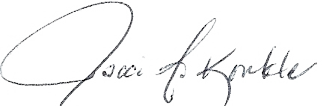 Jacci Konkle signature