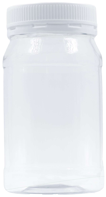 Envase 400ml tapa blanca