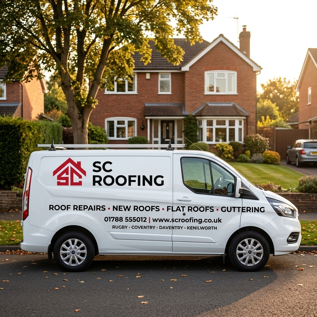 Shaun Cash founder of SC Roofing on a residential roof