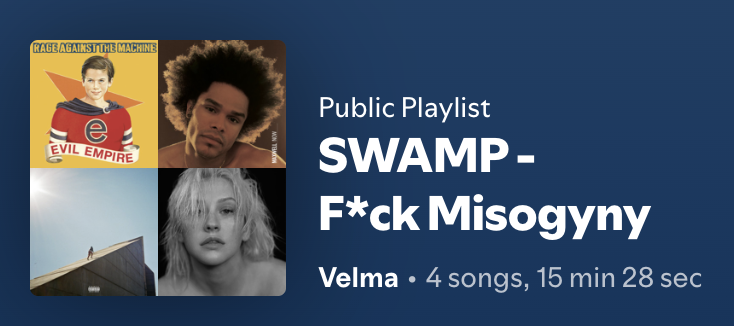 Playlist: F*ck Misogyny