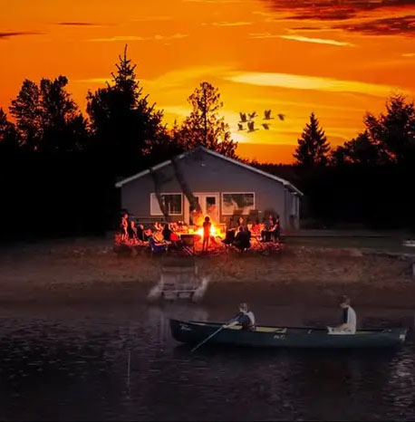 Lake Life Cabin Rentals, Experience, Family, Lake, Fire, Forest, Woods,