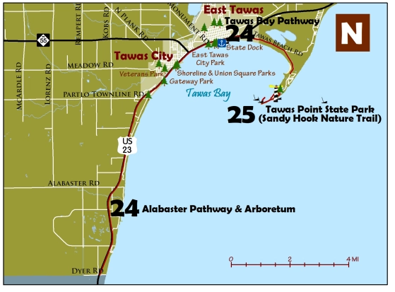 Tawas Bay Walking and Biking Guide
