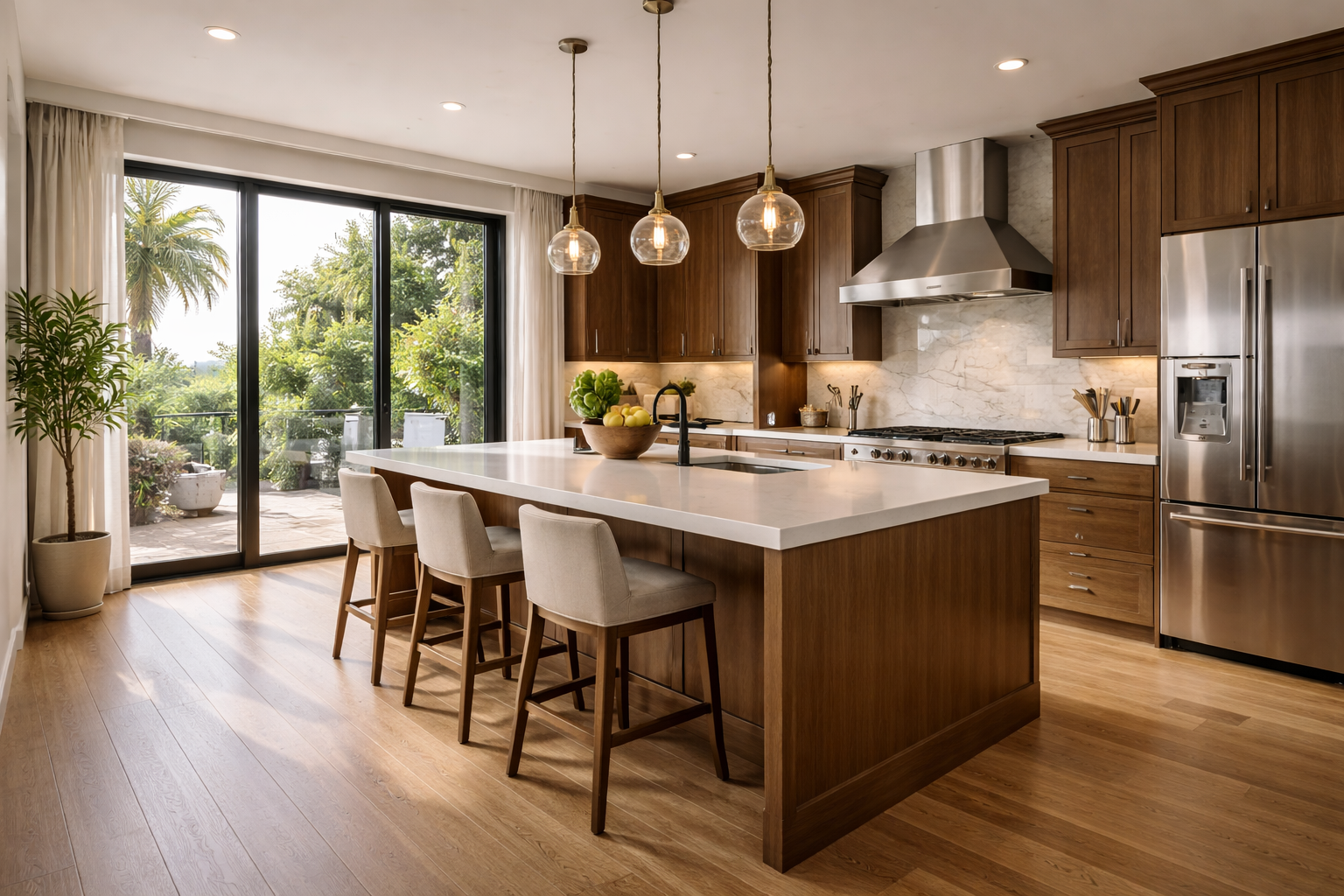 kitchen remodeling materials los angeles quartz countertops custom cabinets hardwood flooring