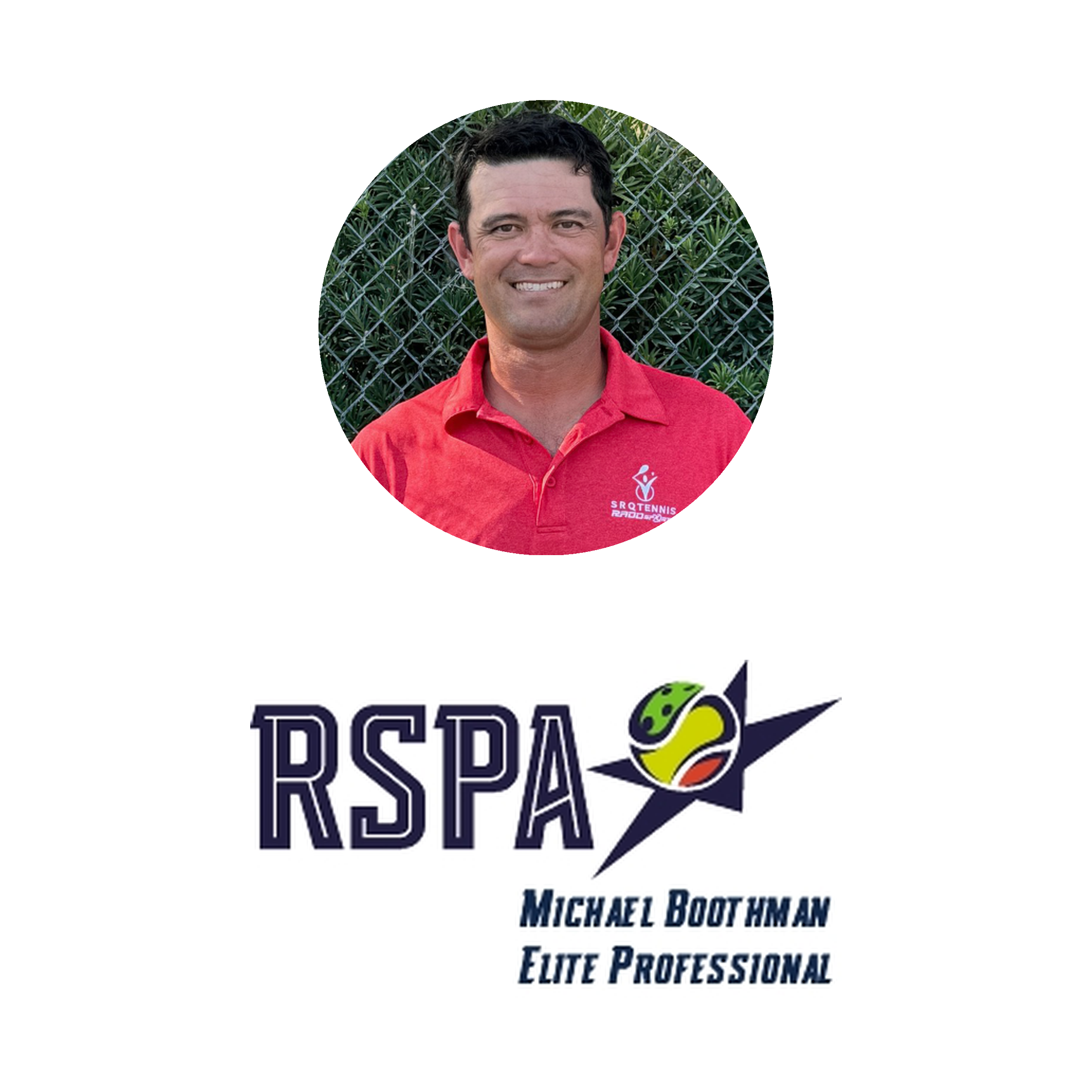 Coach Michael Boothman, USPTA Elite Professional