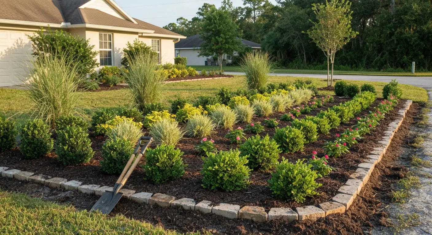 Landscape design and planting service