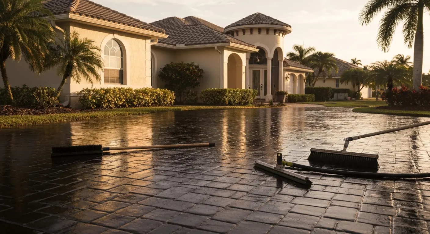 Driveway sealing project