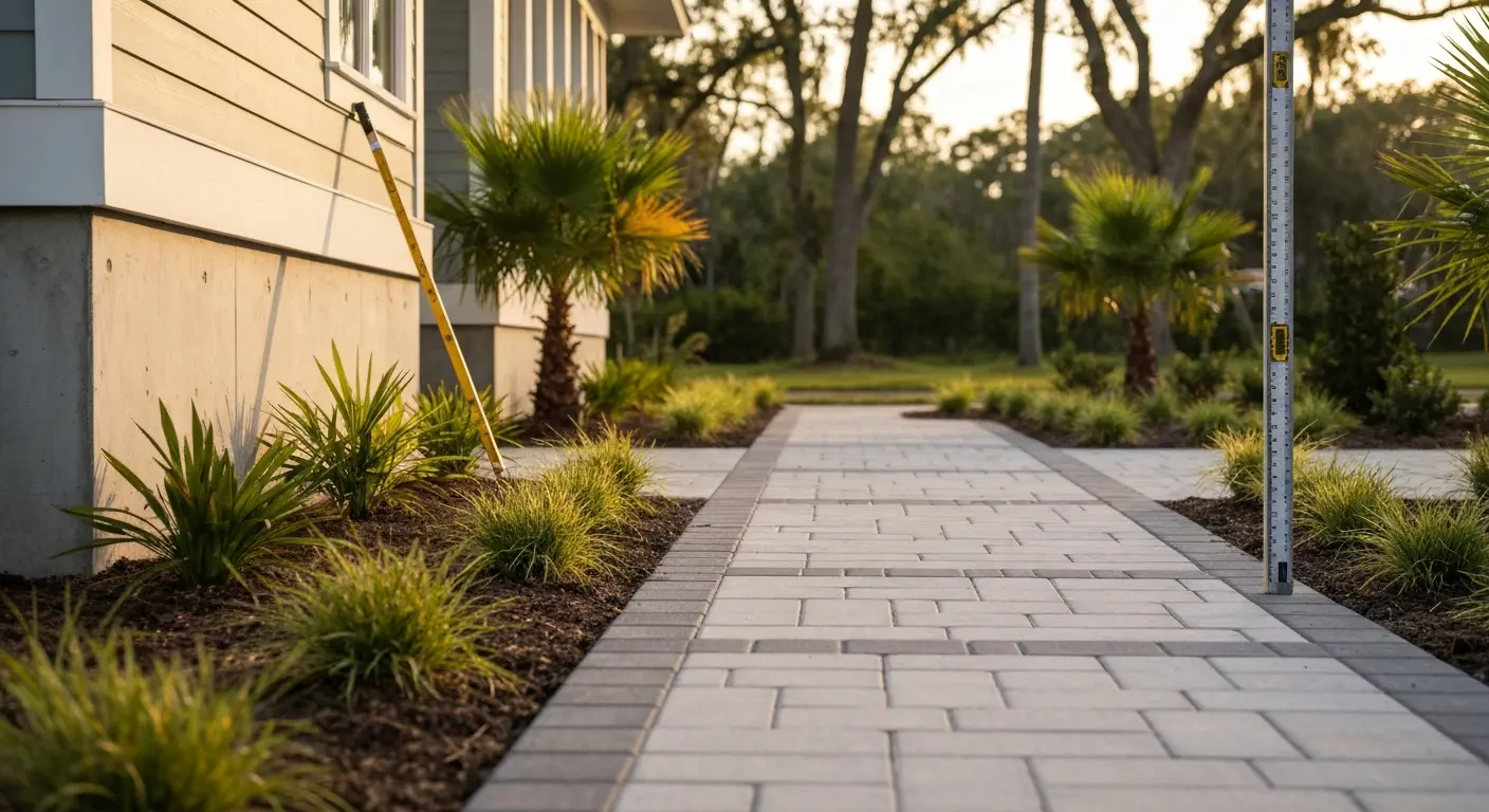 Landscape design for Port Charlotte yard