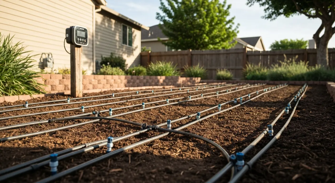 Irrigation system installation