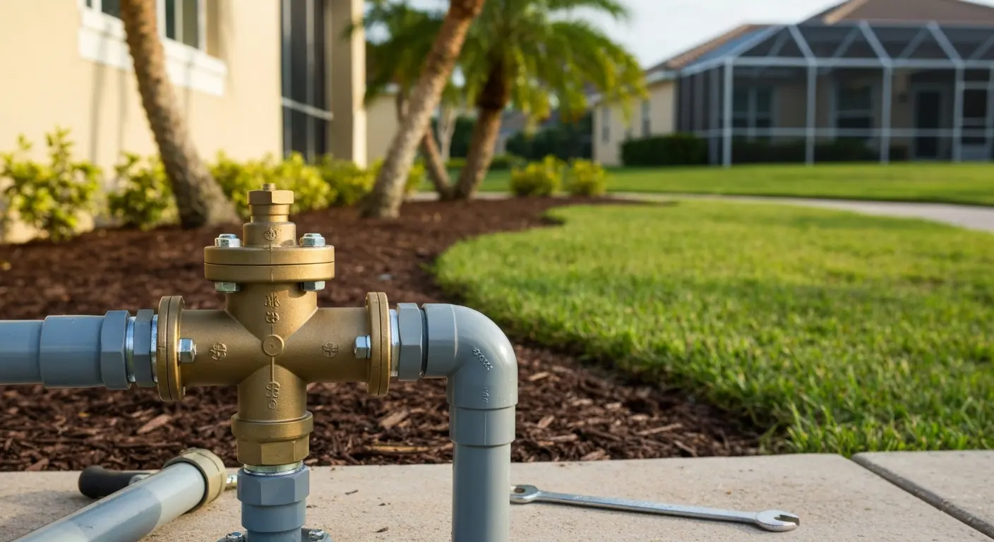 Irrigation valve installation