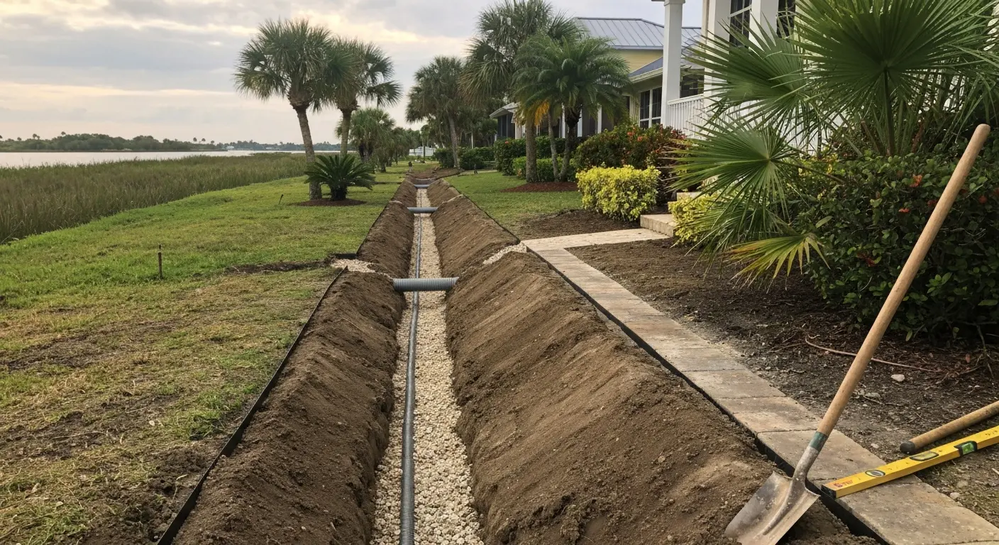 Drainage solution