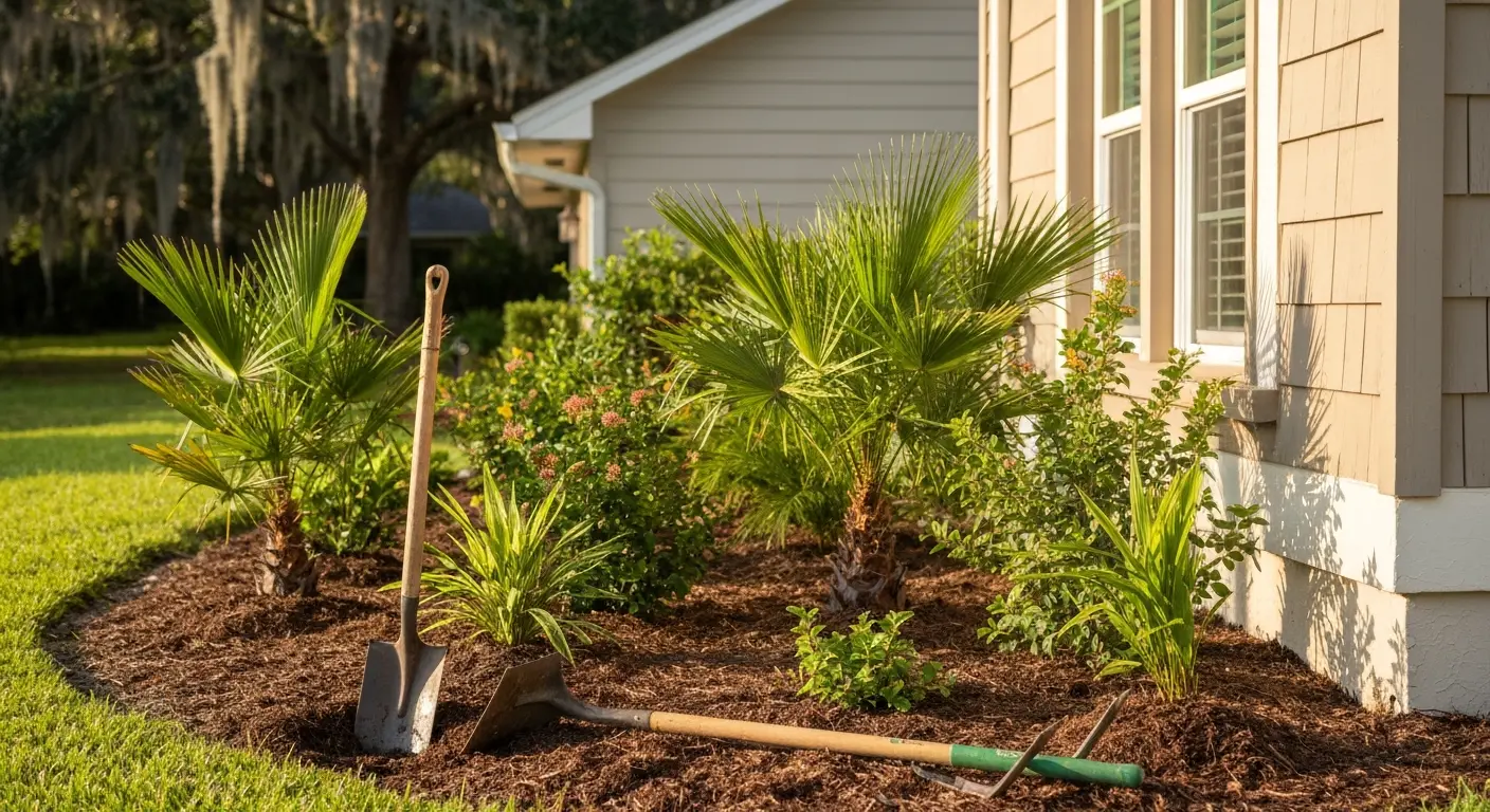 Softscape planting installation Clearwater