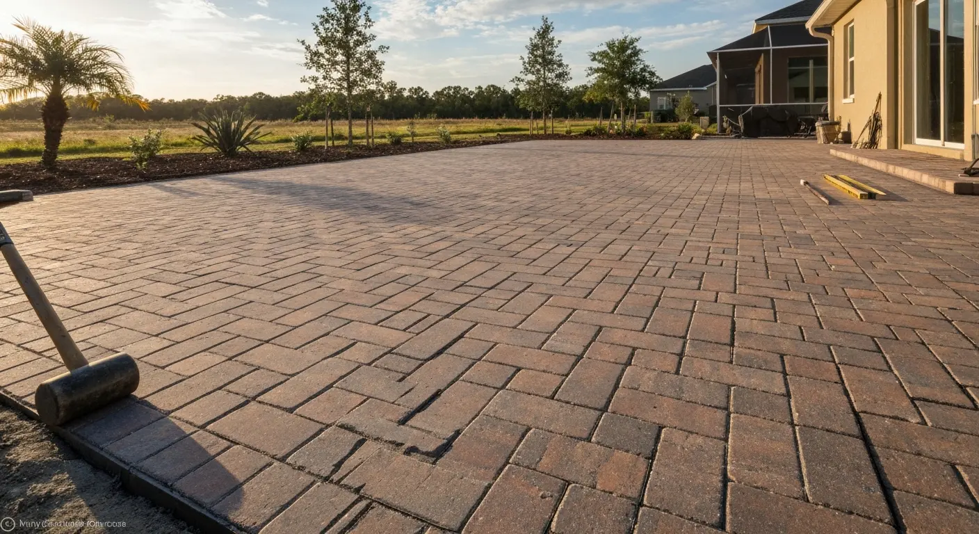 Paving and hardscape project
