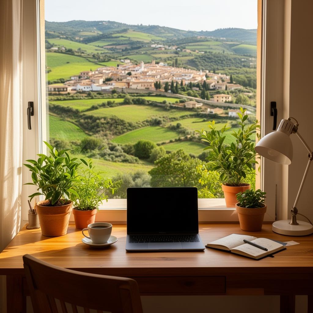 Teletrabajo en Naturaleza