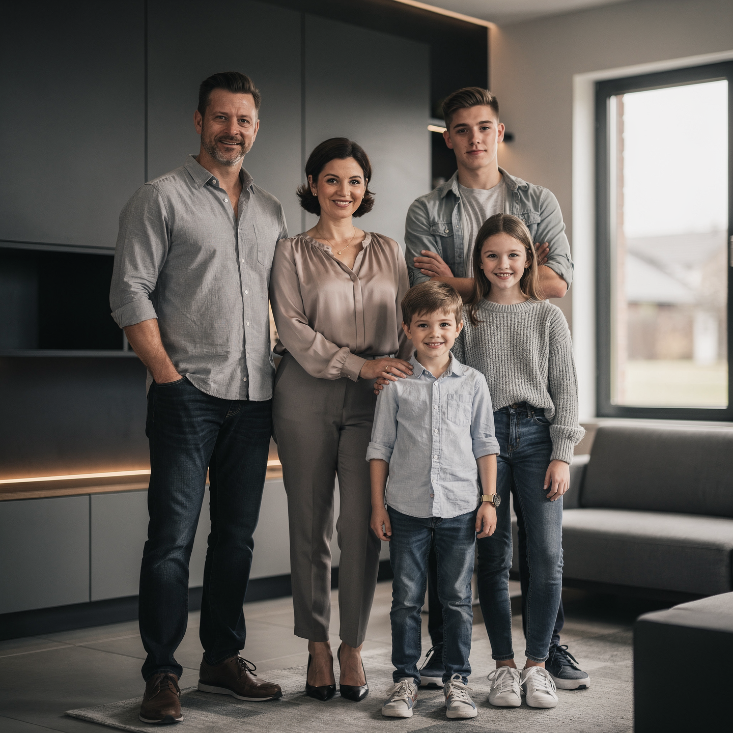 A prepared family — calm, confident, together