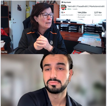 Förhandsvisning av kundcase med Sarita