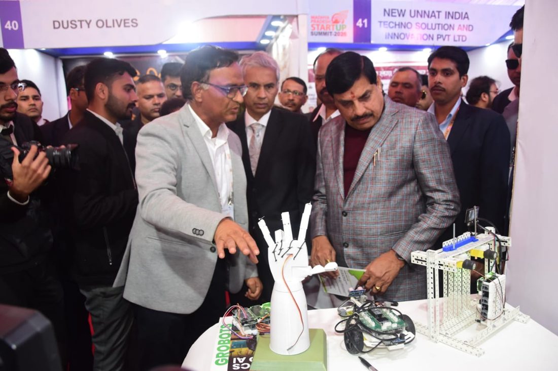 Grobots robotics demonstrated at the MP Startup Summit 2026