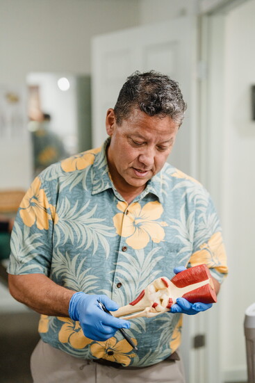 Dr. Mizuba and his connection to an active life