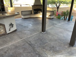 Garage Floor Polyaspartic Coating in Mesa, AZ