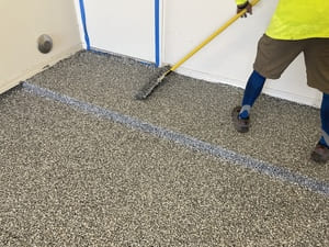 Garage Floor Polyaspartic Coating in Gilbert, AZ