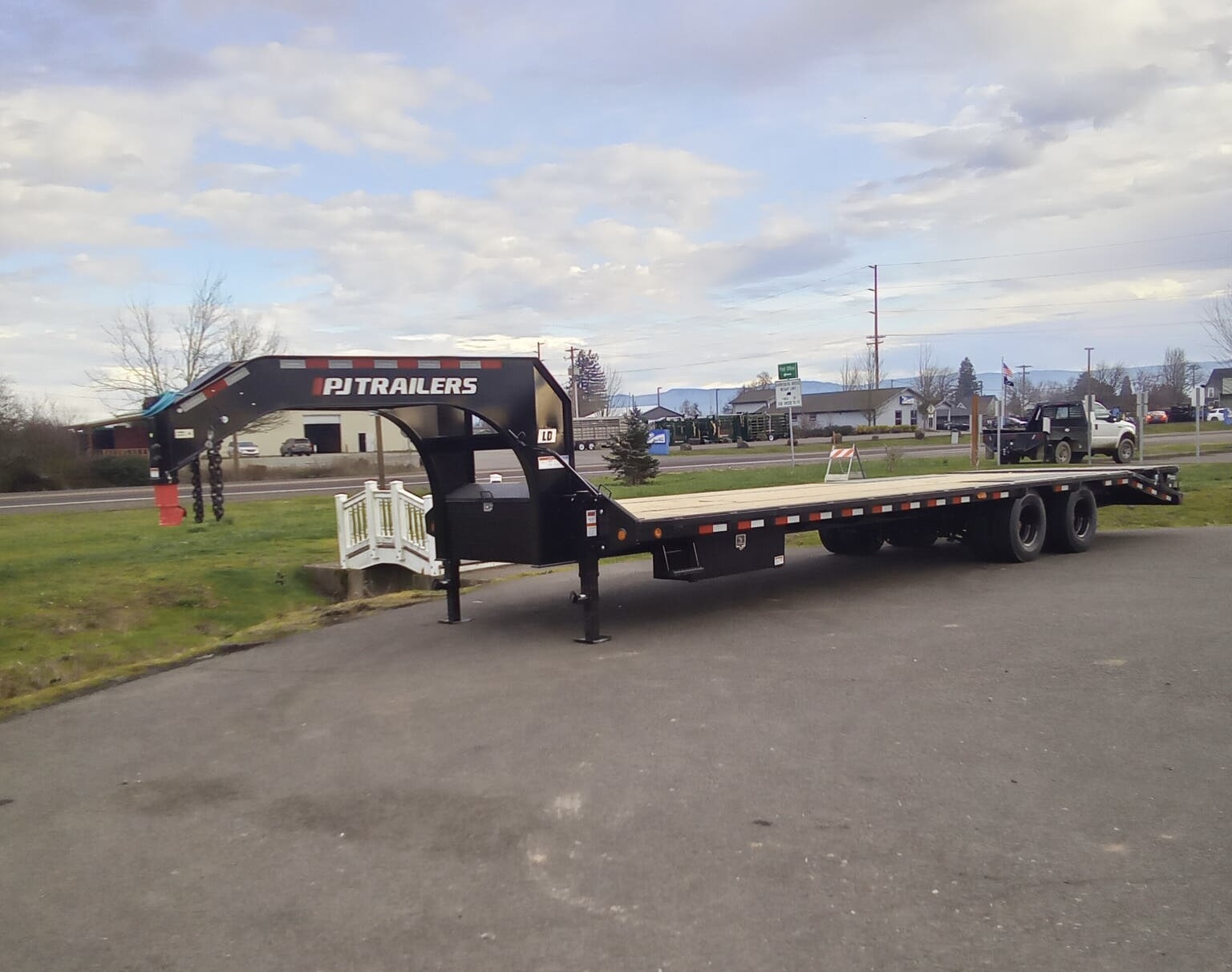 Trailers on the lot at Elite Rentals MN in Elk River, MN