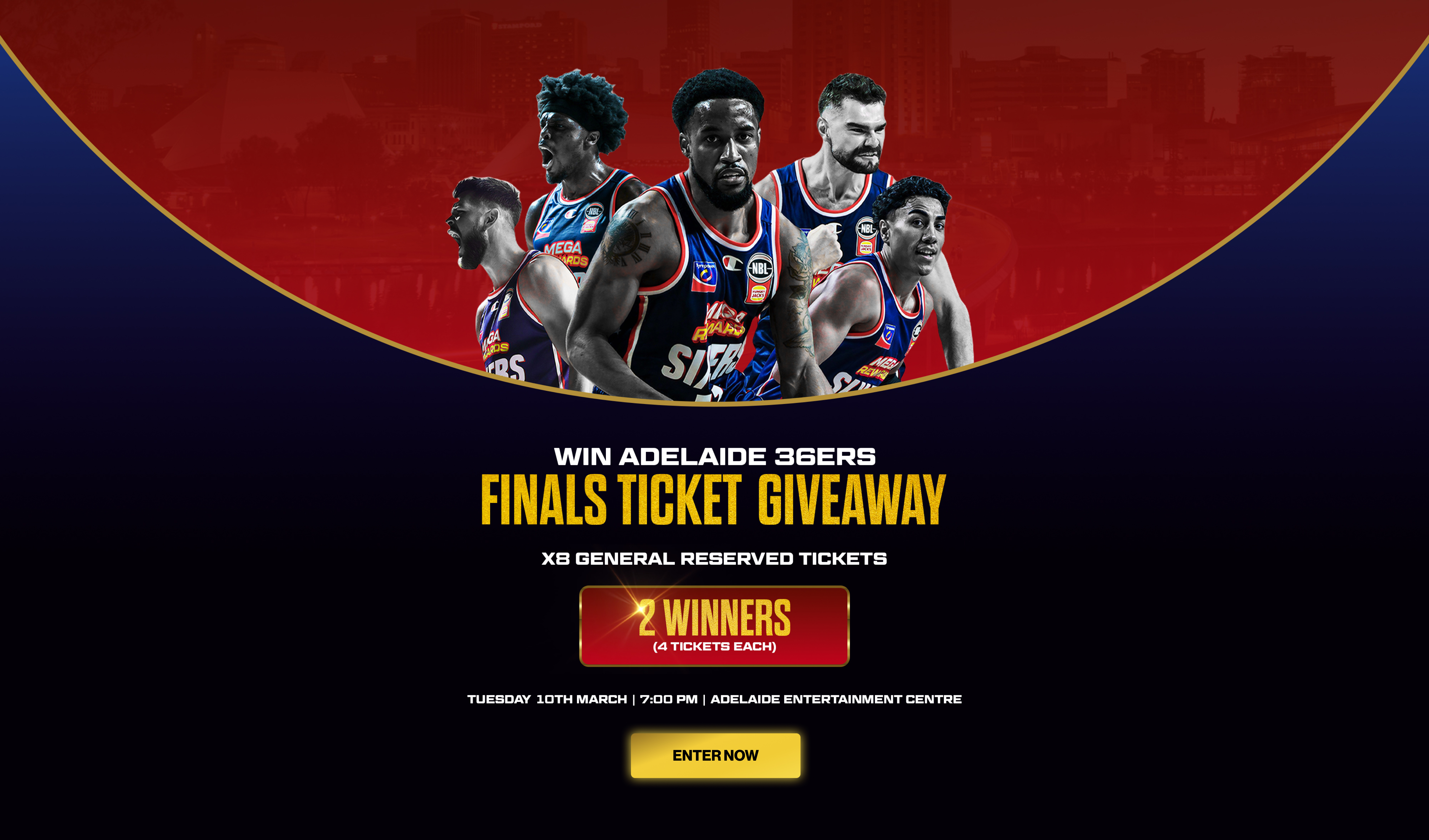 36ers Finals Ticket Giveaway