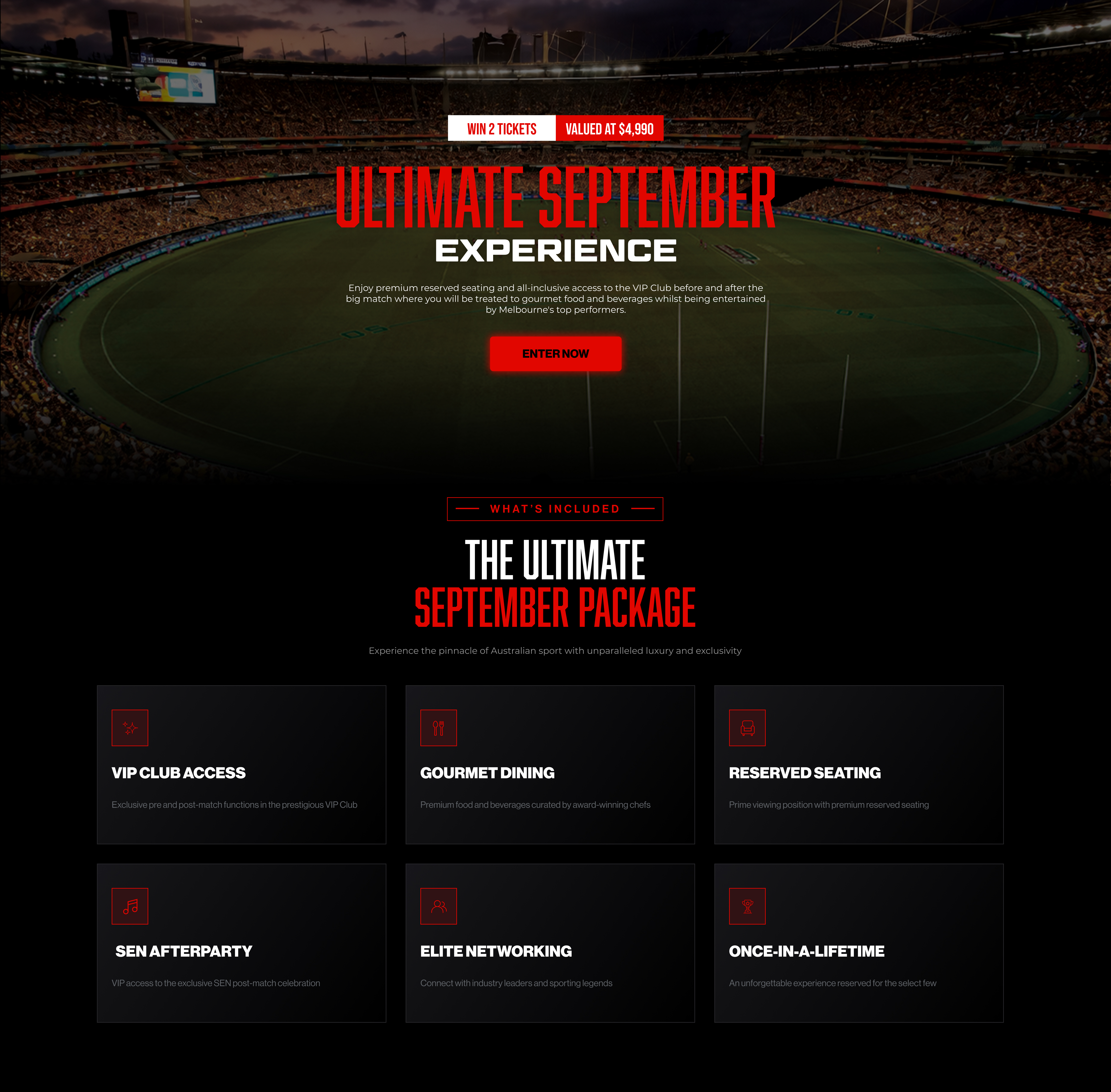 Grand Final Experience