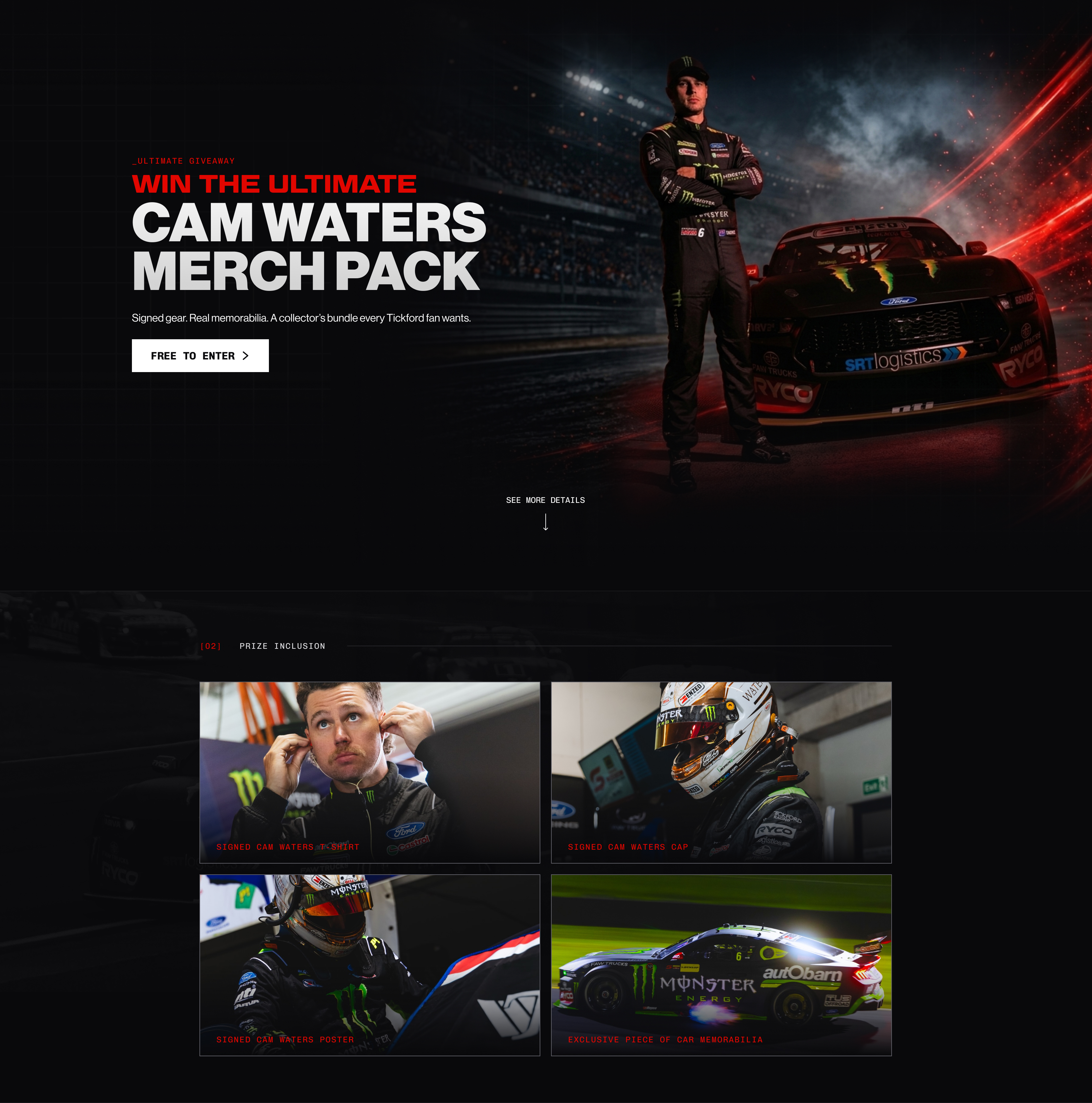 Tickford Ultimate Cam Waters
