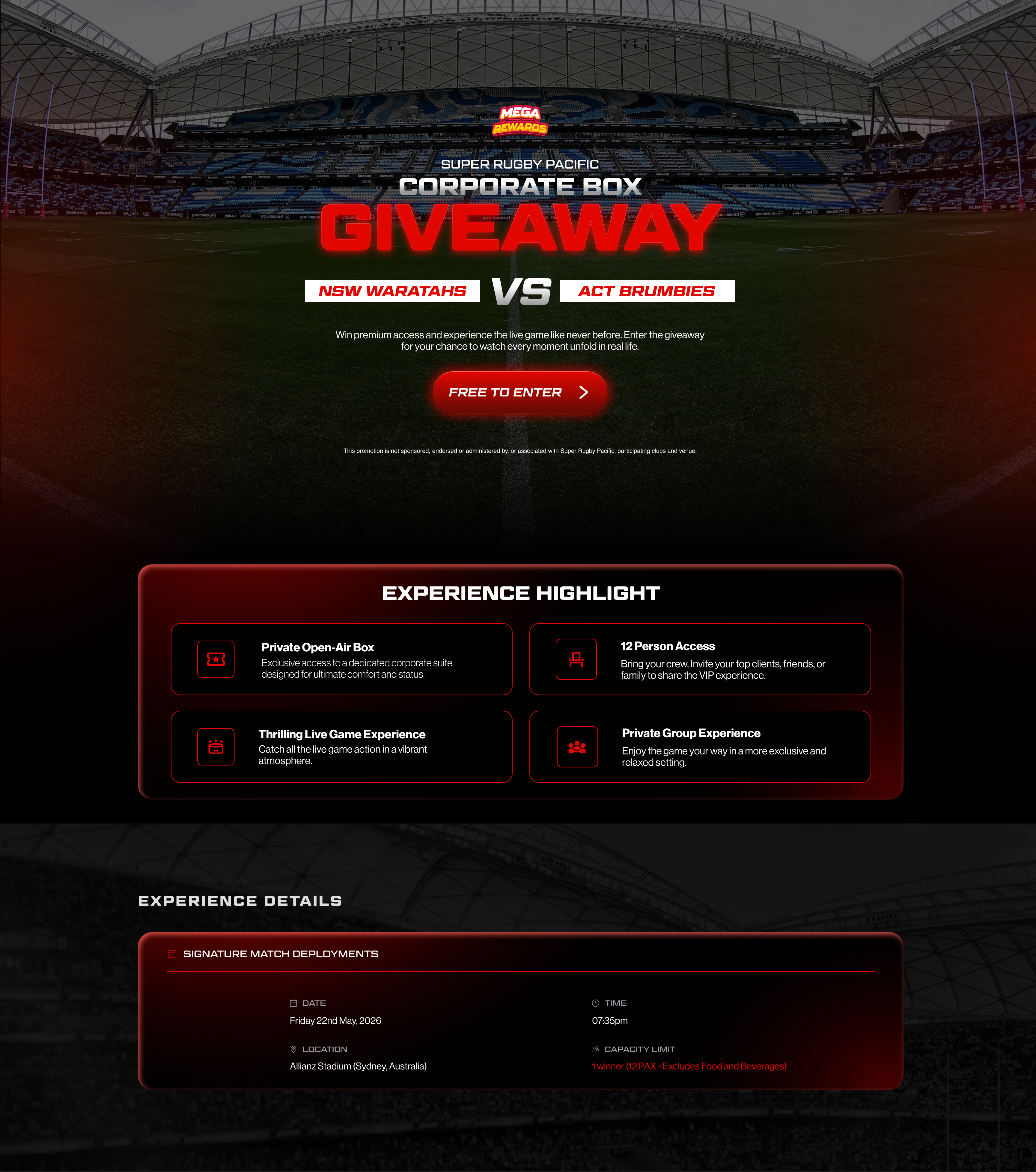 Grand Final Experience