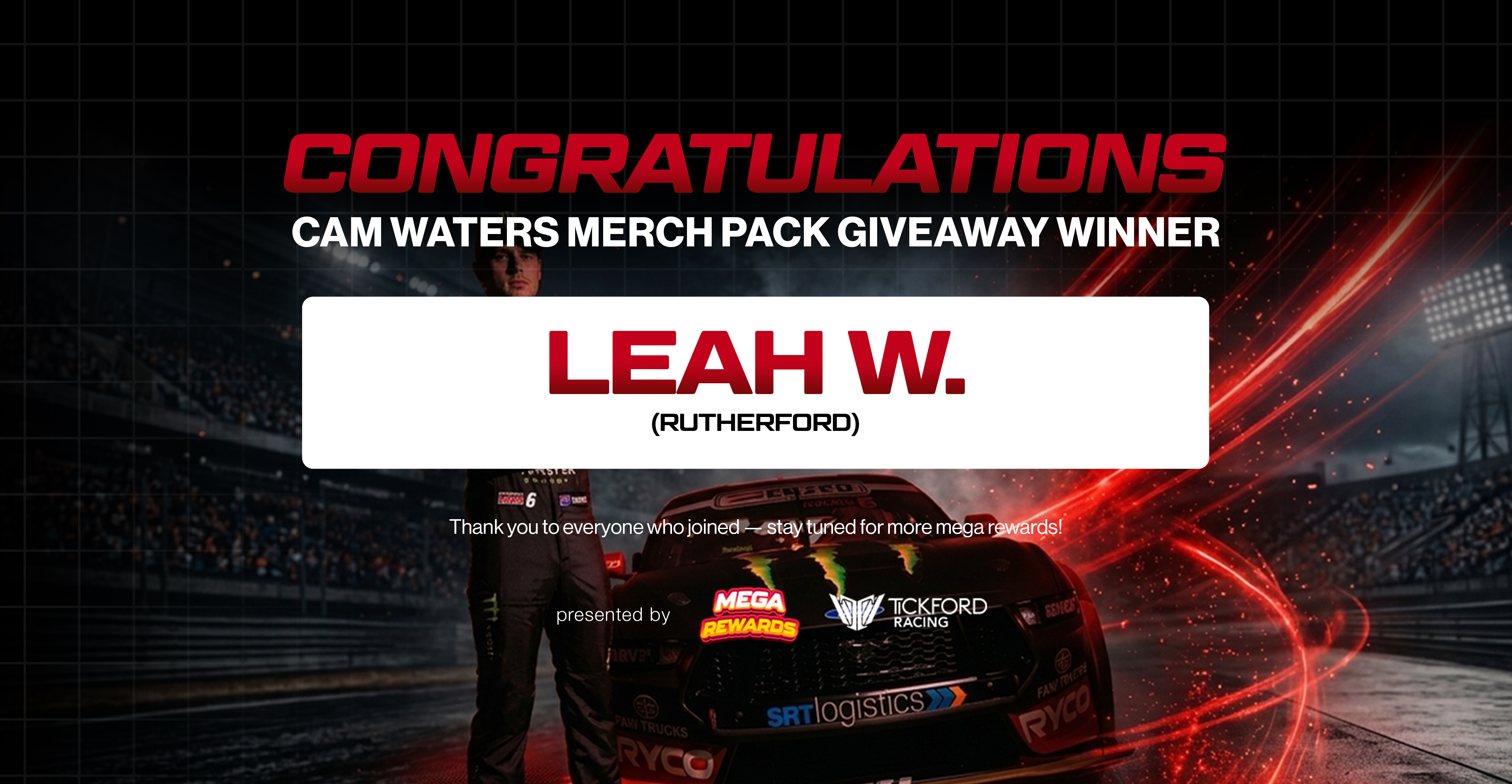 Cam Waters Merch Pack Giveaway