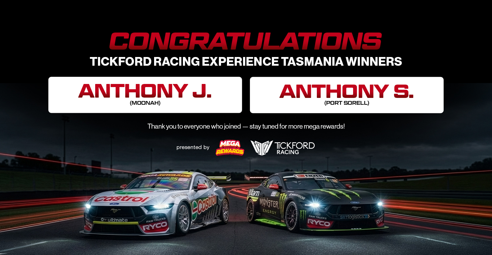 Tickford Racing Experience (Tasmania Super 440)