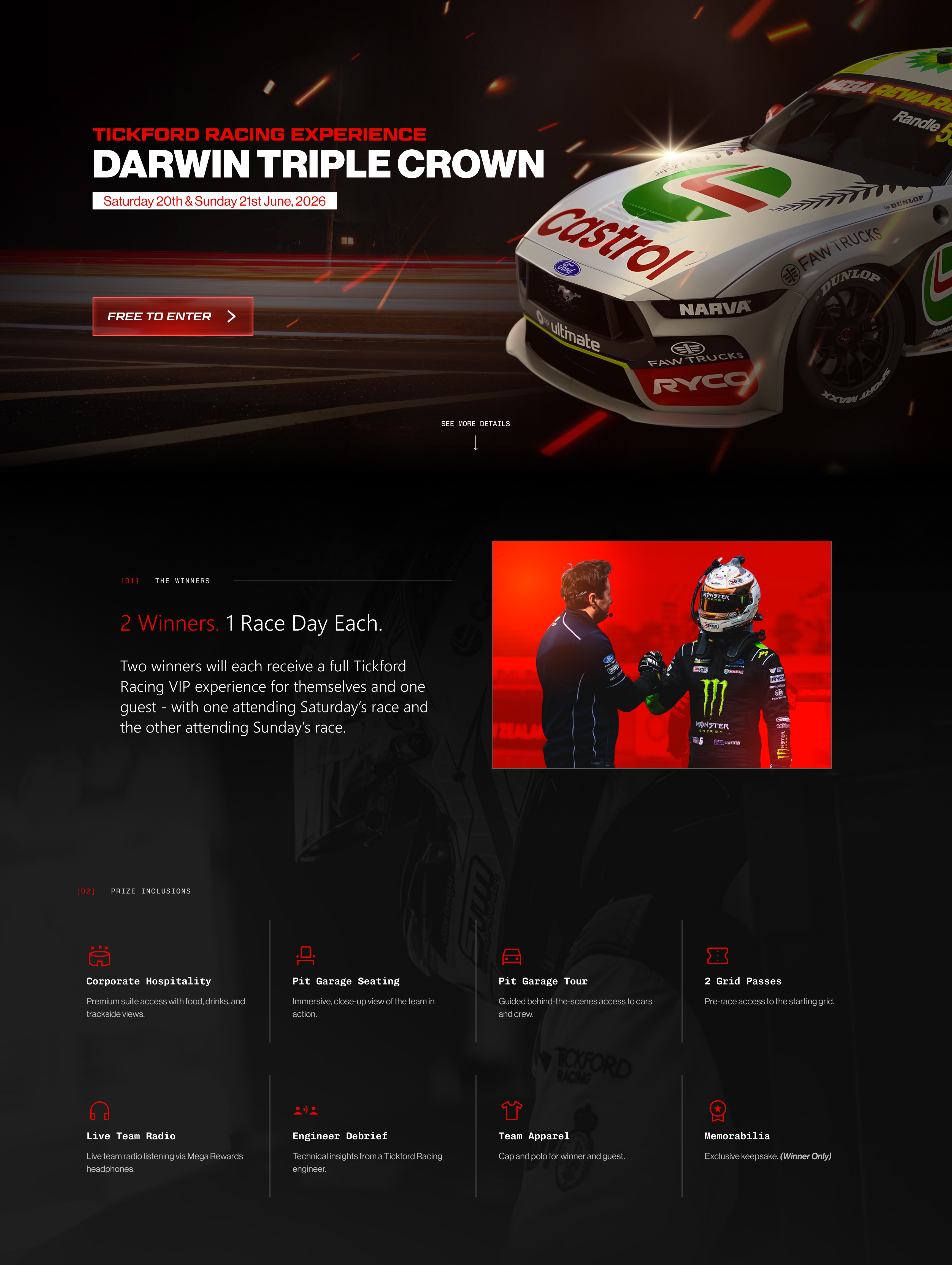 Tickford Darwin Triple Crown