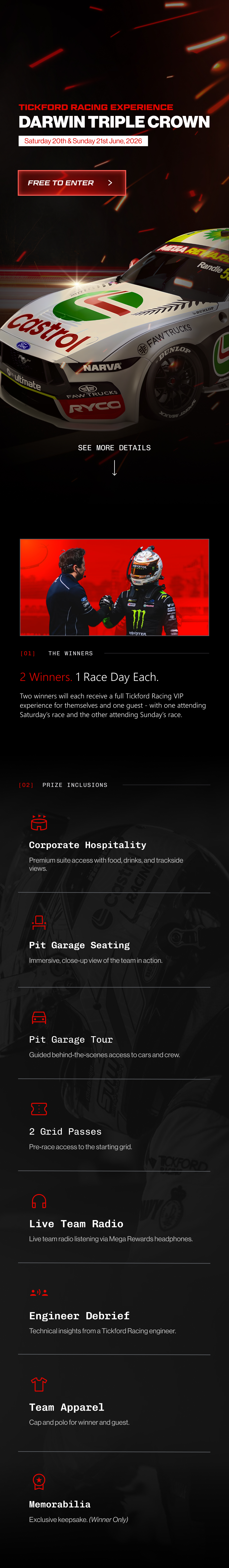 Tickford Darwin Triple Crown