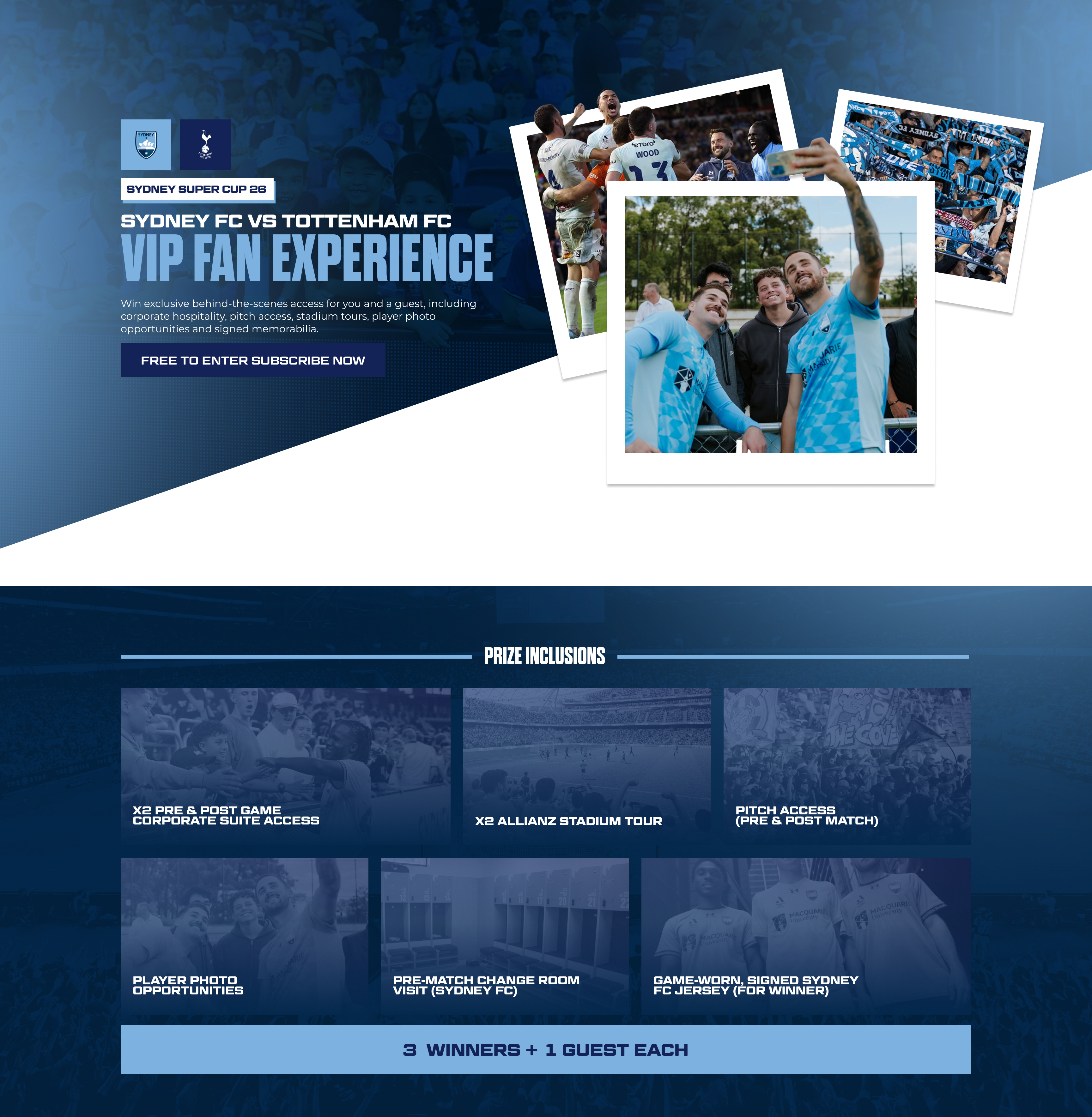Sydney Super Cup Fan Experience