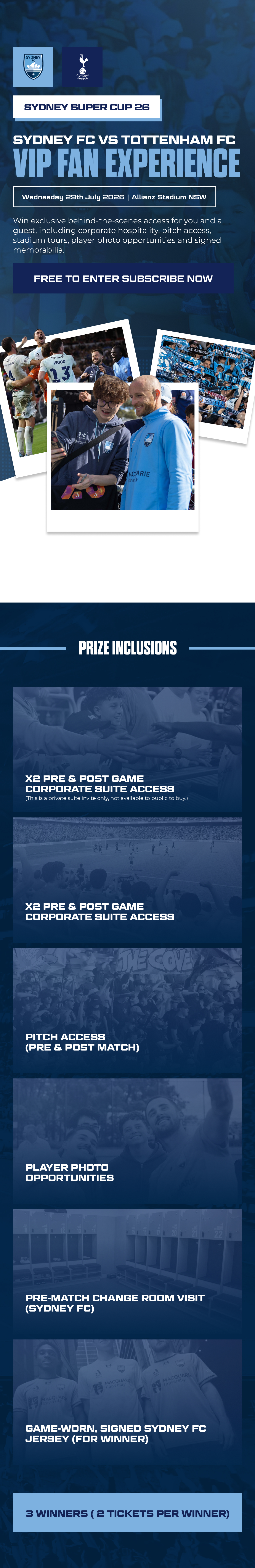 Sydney Super Cup Fan Experience