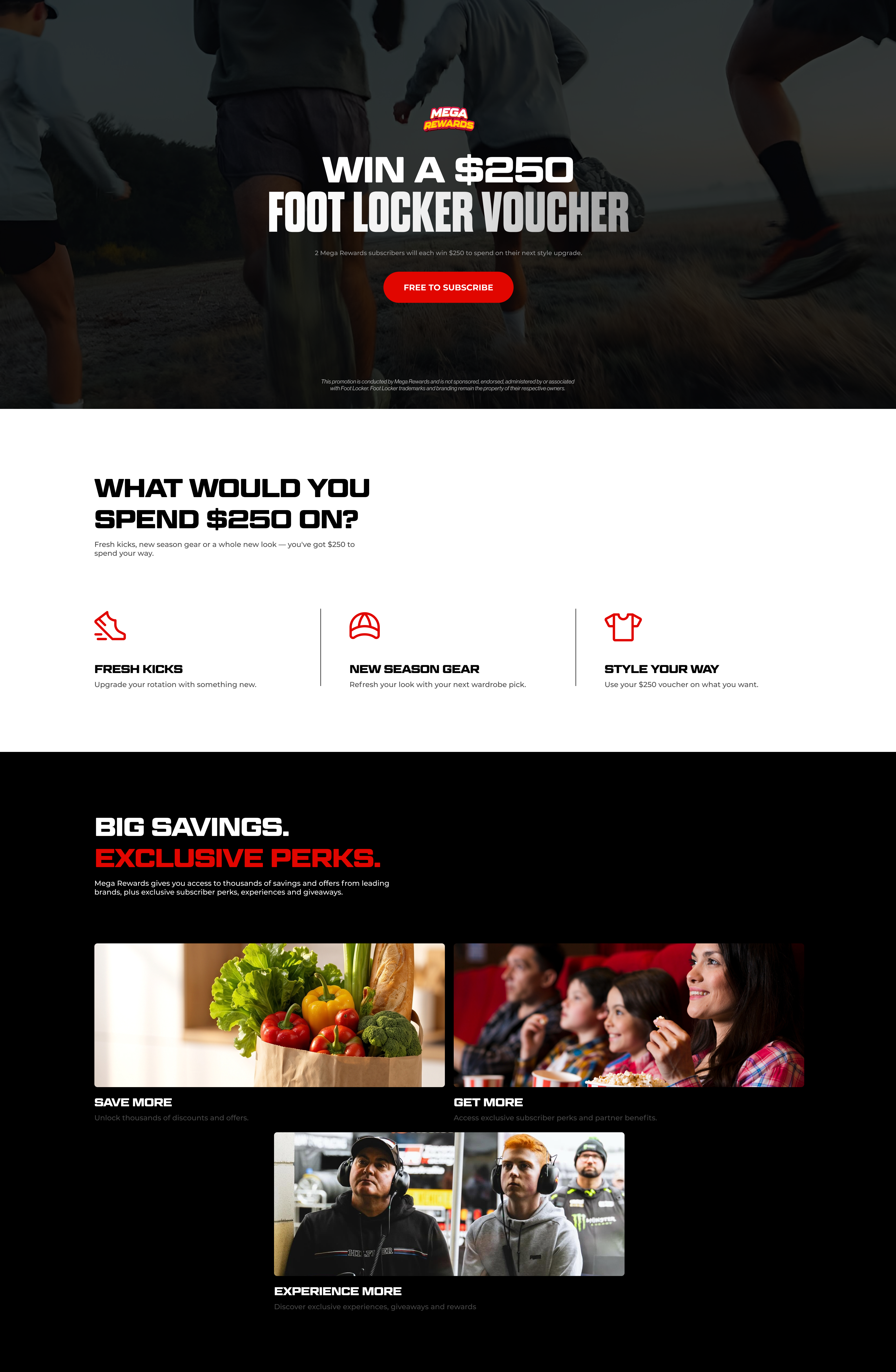 Foot Locker Voucher Upgrade