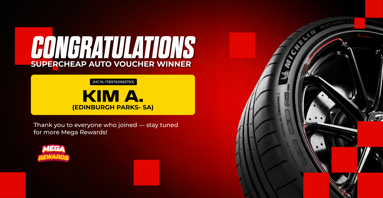 Mega Friday | Win a $500 Supercheap Auto Voucher