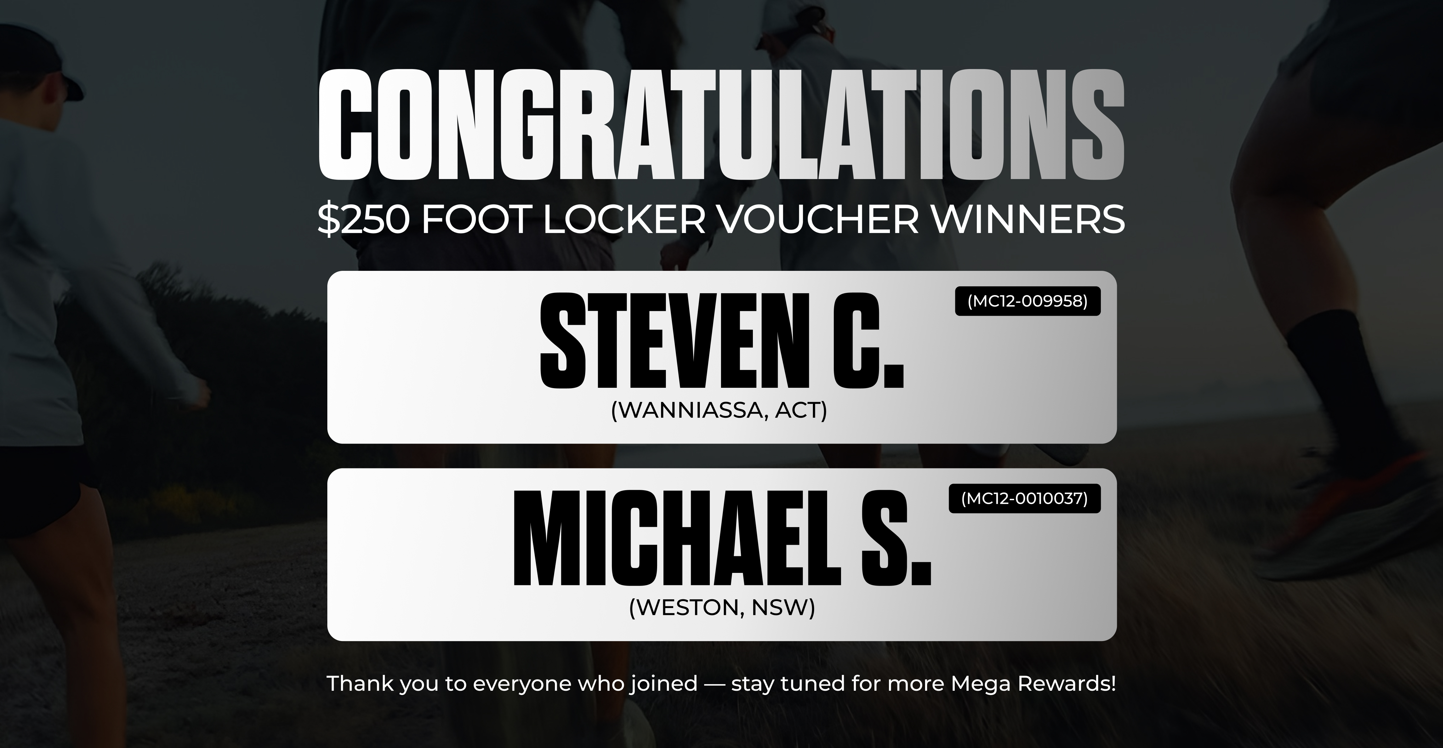 Foot Locker Voucher Upgrade | Win 1 of 2 $250 Voucher