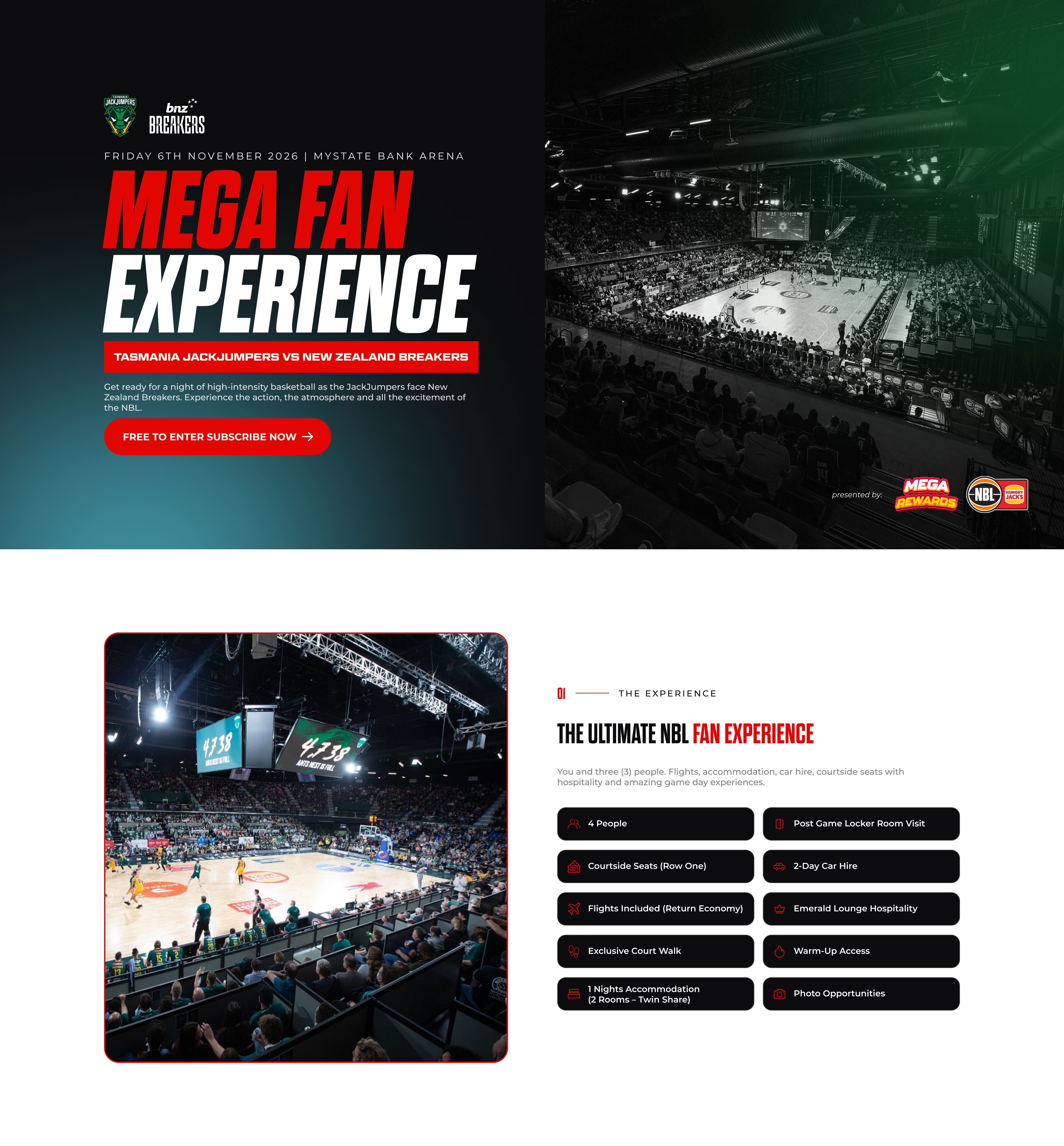 NBL - TJJ vs New Zealand Breakers