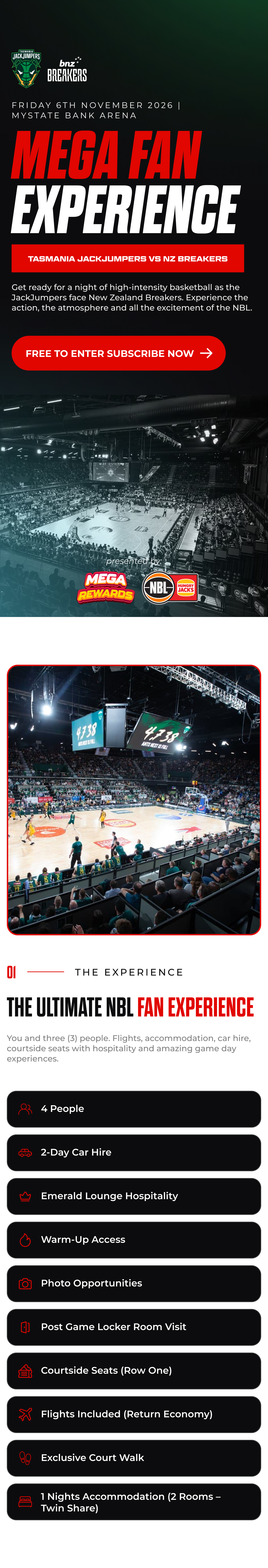 NBL - TJJ vs New Zealand Breakers