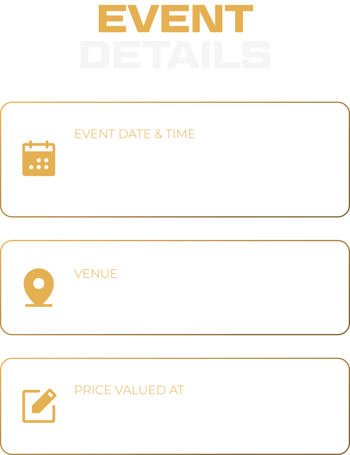 Competition Details