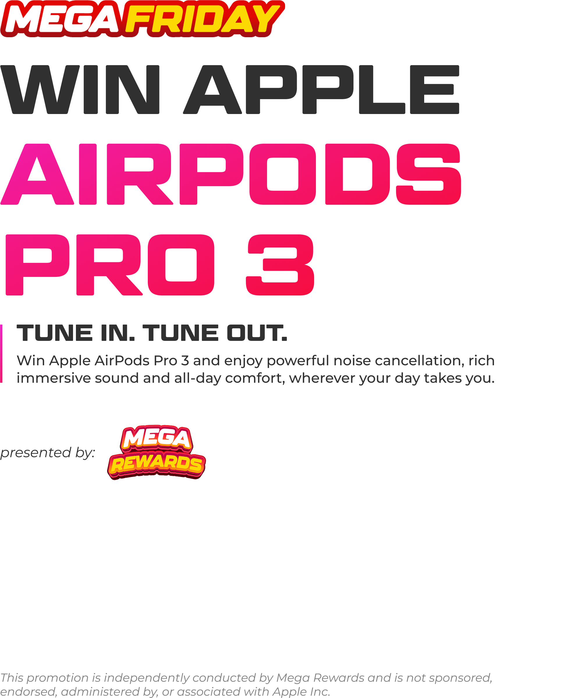 Apple Airpods Pro 3 Giveaway