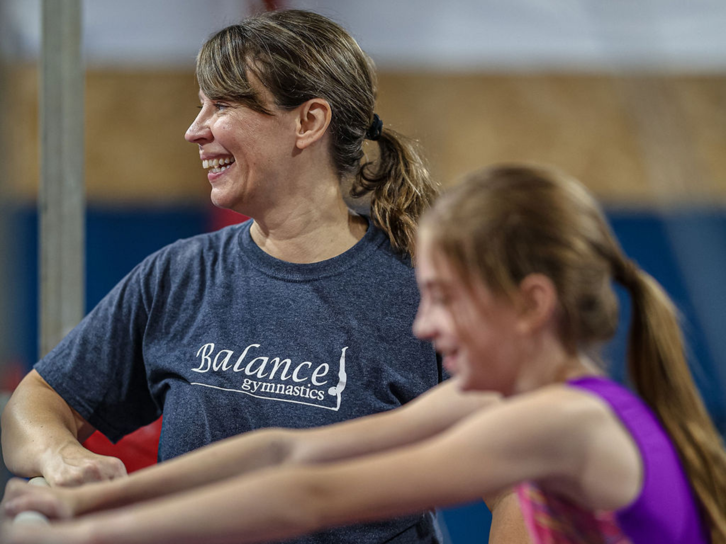 Training at Balance Gymnastics in Wayne County