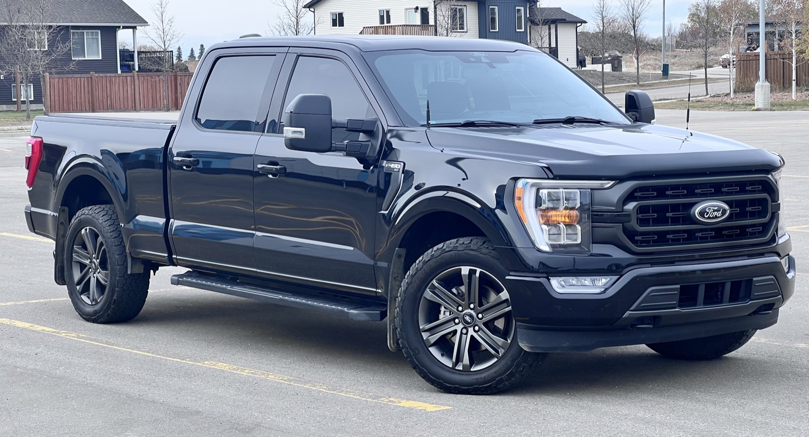 The same truck from the front three-quarter angle