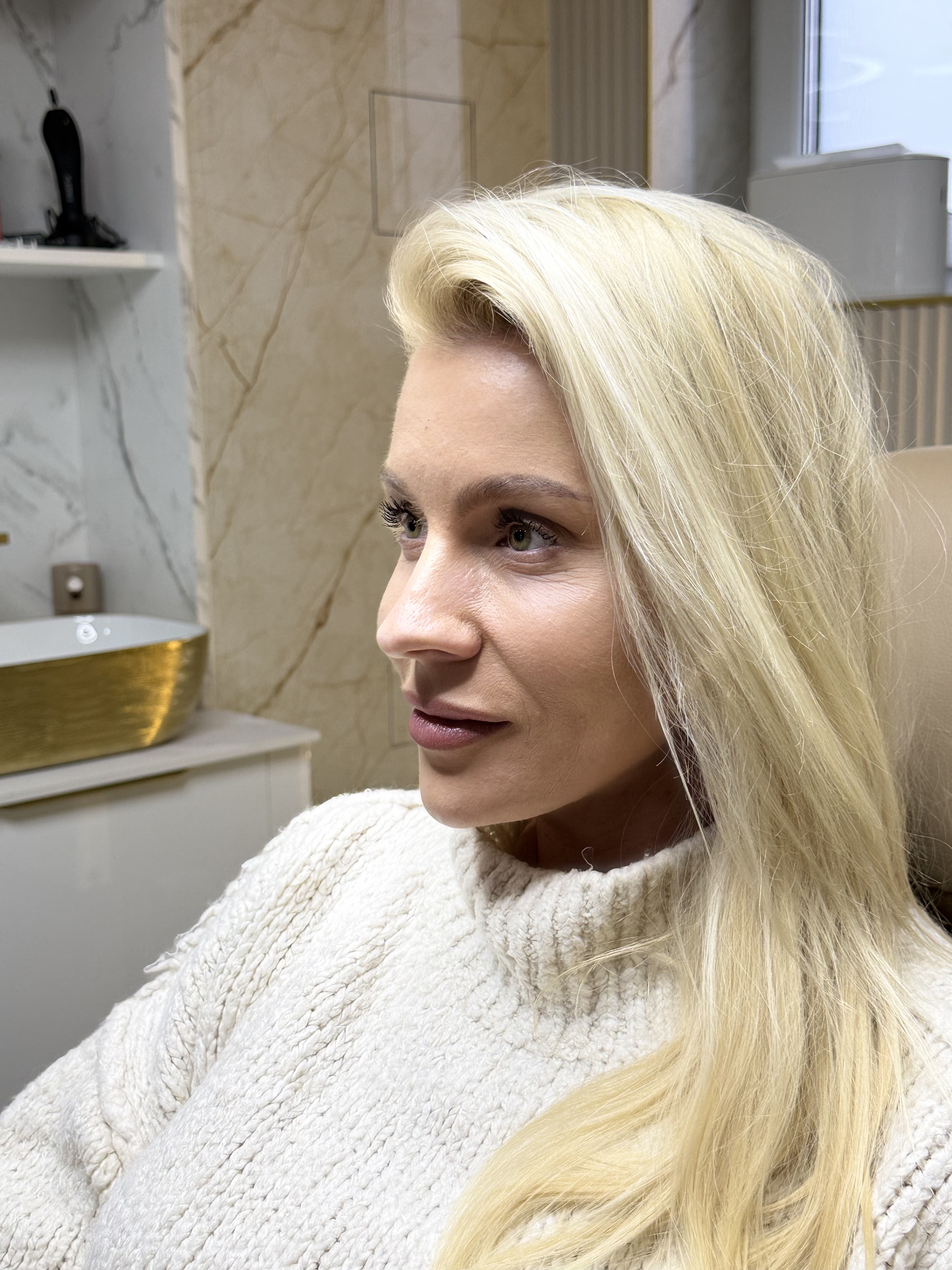 Pred ošetrením Signature Glow Protokol