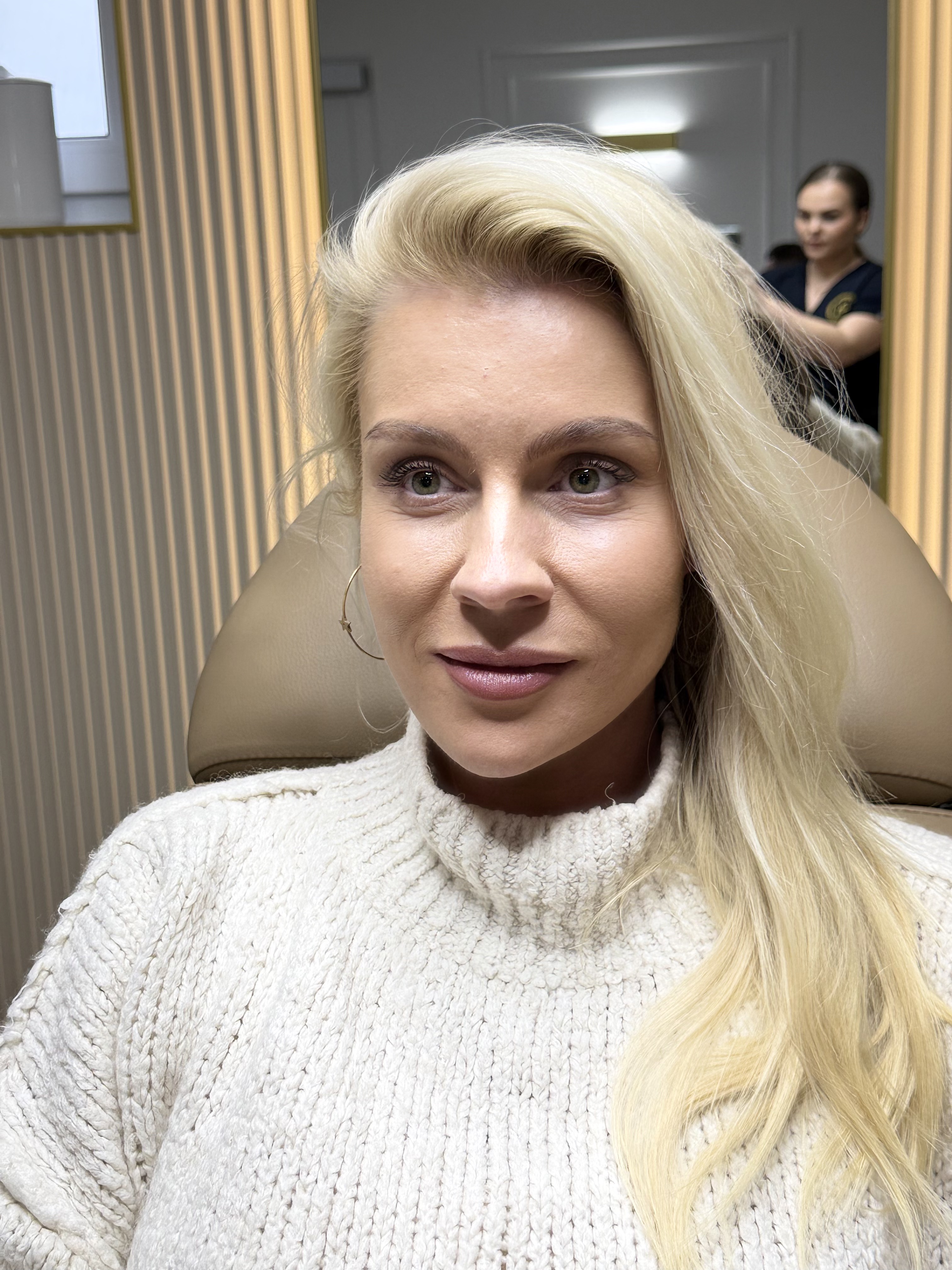 Pred ošetrením Signature Glow Protokol
