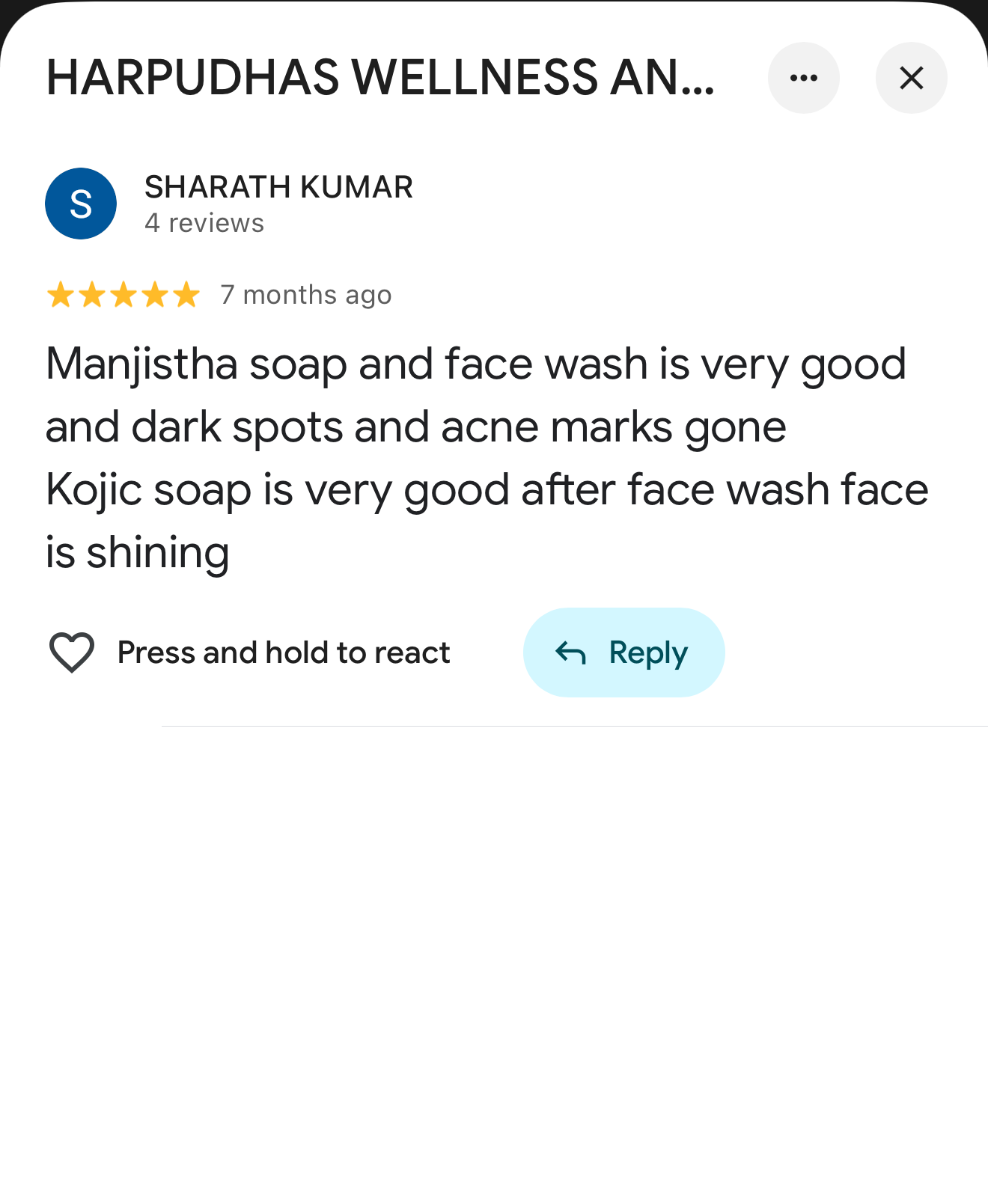 Customer Review 7