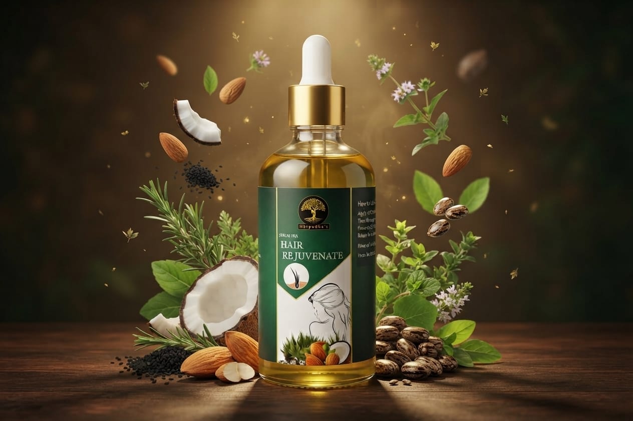 Hārpudha’s Ayurvedic botanical hair oil