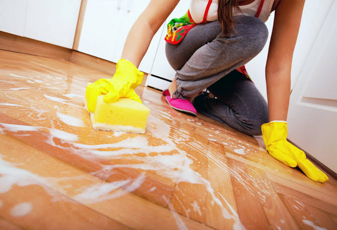 Deep residential cleaning
